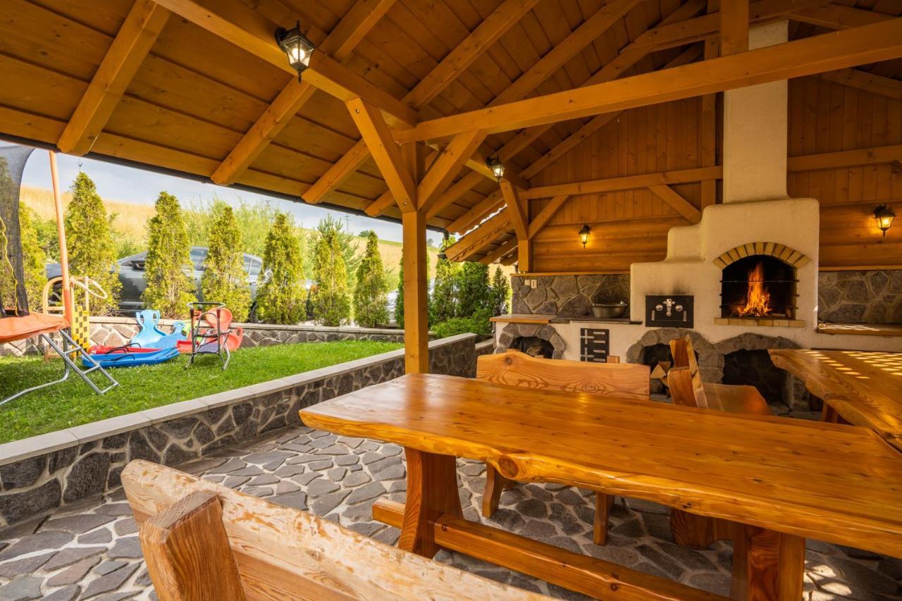 Wellness Drevenica Zuberec, 3 Apartmany, 2 Studia, Tatranske Stity Z Terasy Buitenkant foto