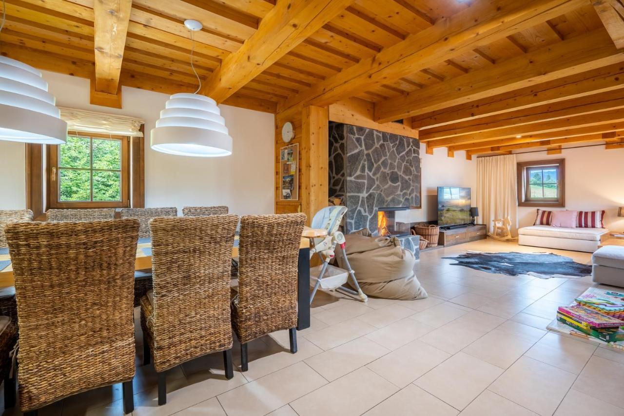 Wellness Drevenica Zuberec, 3 Apartmany, 2 Studia, Tatranske Stity Z Terasy Buitenkant foto
