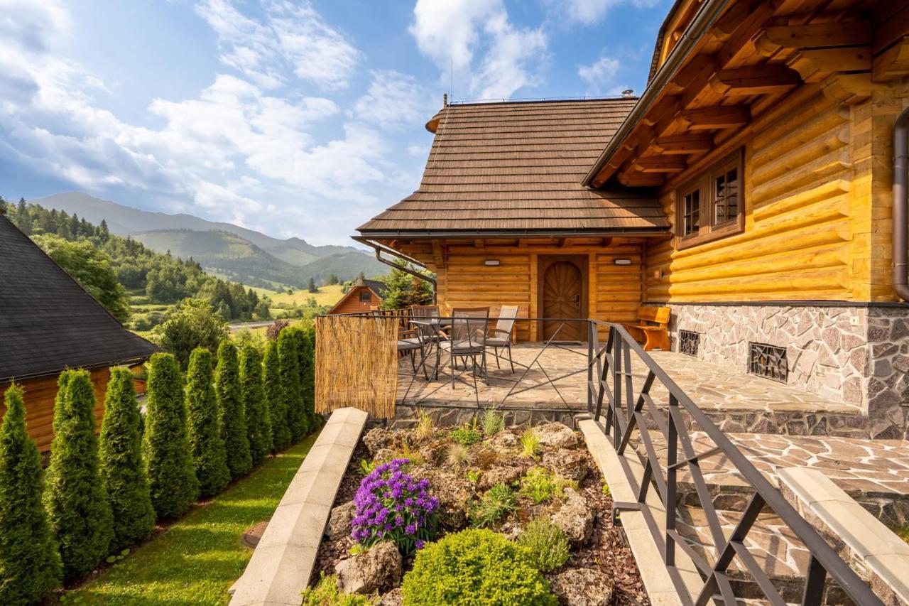Wellness Drevenica Zuberec, 3 Apartmany, 2 Studia, Tatranske Stity Z Terasy Buitenkant foto